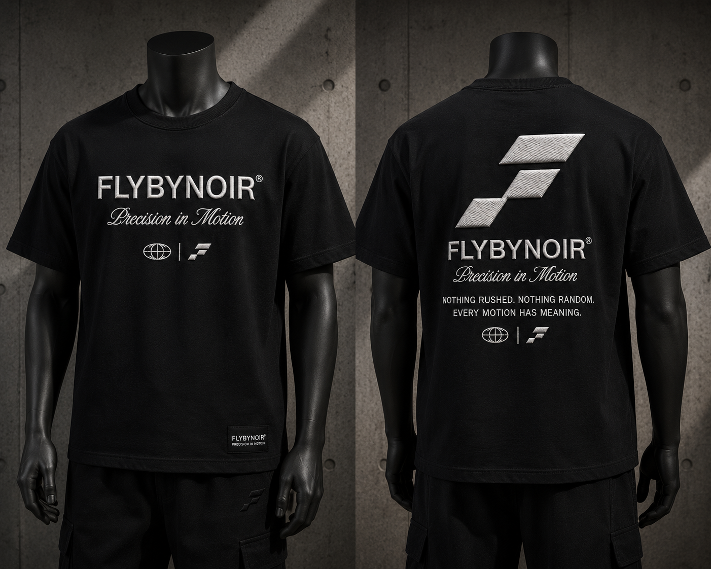 FLYBYNOIR™ THE VECTOR TEE